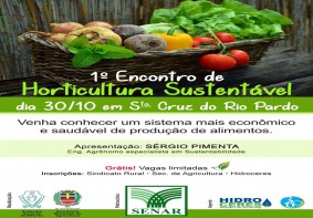 ENCONTRO DE HORTICULTURA SUSTENTAVEL